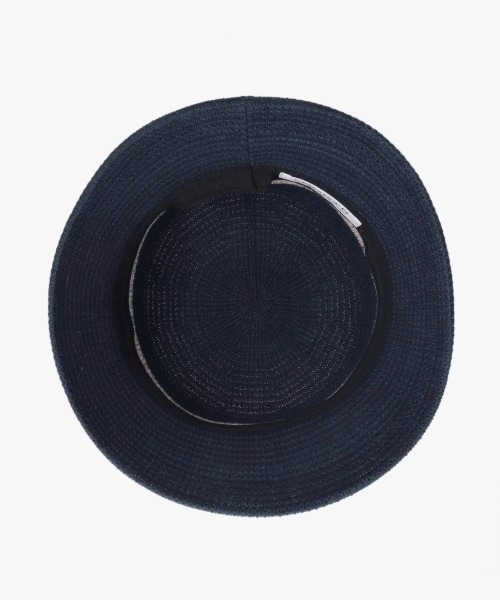 Chapeau d' O（シャポードオー）の「Chapeau d' O  TM Jacquard Logo Bucket / シャポードオー（ハット・レディース・ワイン/ベージュ/ネイビー・M/57.5cm）」の16枚目の写真