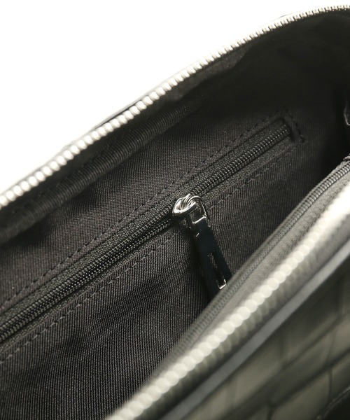 sankyo shokai(サンキョウショウカイ)の「クロコダイルレザー2way クラッチバッグ ボディバッグ メンズ(ボディバッグ/ウエストポーチ・メンズ・ブラック/グレー・FREE)」の9枚目の写真