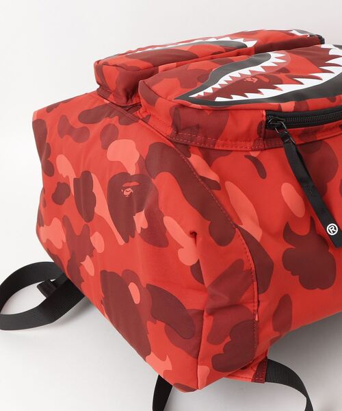 【新品】A BATHING APE COLOR CAMO SHARKバックパック COLOR CAMO SHARK DAYPACK（バックパック/リュック）｜A BATHING
