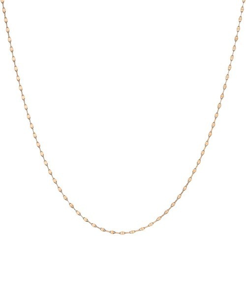K10ピンクゴールド チェーンネックレス (60cm)（ネックレス）｜4