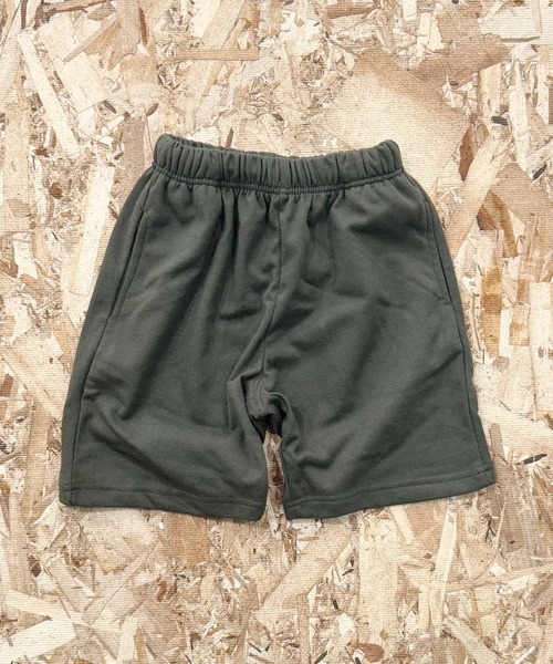 SHISKY(シスキー)の「綿100% 裏毛ショートパンツ(その他パンツ・キッズ・ライトグレー/カーキ/ネイビー/ブラック/杢グレー・110/120/130/140/150/160)」の4枚目の写真