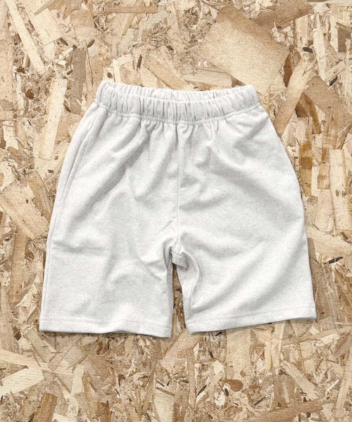 SHISKY(シスキー)の「綿100% 裏毛ショートパンツ(その他パンツ・キッズ・ライトグレー/カーキ/ネイビー/ブラック/杢グレー・110/120/130/140/150/160)」の1枚目の写真