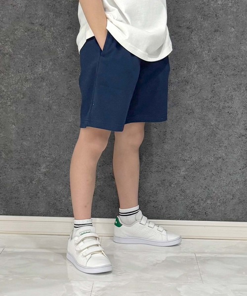 SHISKY(シスキー)の「綿100% 裏毛ショートパンツ(その他パンツ・キッズ・ライトグレー/カーキ/ネイビー/ブラック/杢グレー・110/120/130/140/150/160)」の13枚目の写真