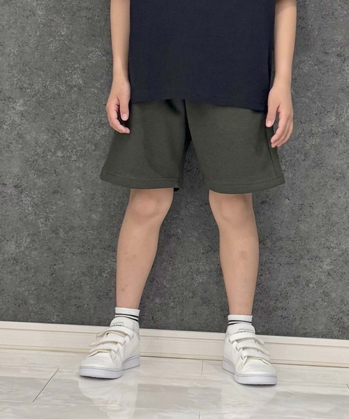 SHISKY(シスキー)の「綿100% 裏毛ショートパンツ(その他パンツ・キッズ・ライトグレー/カーキ/ネイビー/ブラック/杢グレー・110/120/130/140/150/160)」の14枚目の写真