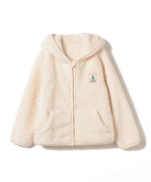 こども ビームス（コドモビームス）の「ジップ ボア フーディ 2025FW（70～110cm）（その他アウター・キッズ・ホワイト系その他5/ブラウン系その他4・70/80/90t/100/110）」の15枚目の写真