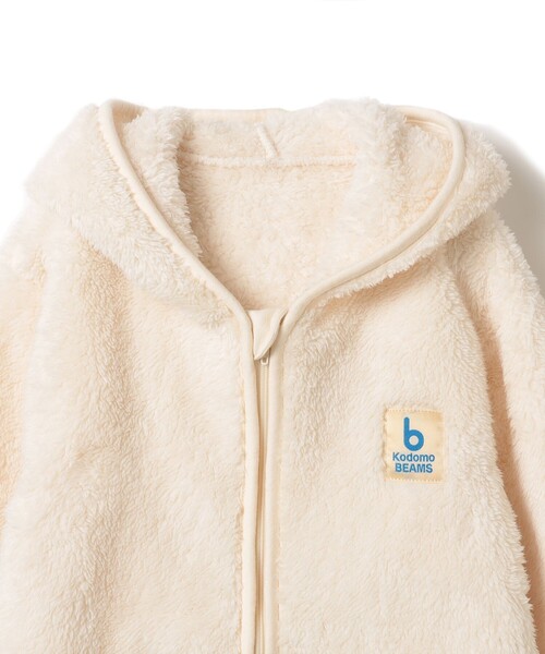 こども ビームス（コドモビームス）の「ジップ ボア フーディ 2025FW（70～110cm）（その他アウター・キッズ・ホワイト系その他5/ブラウン系その他4・70/80/90t/100/110）」の16枚目の写真