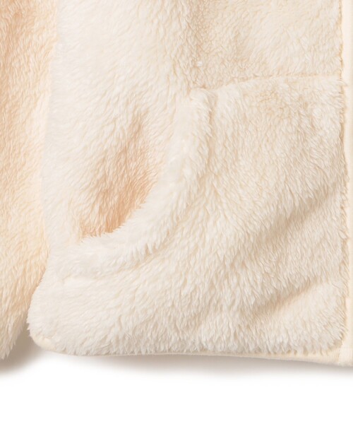 こども ビームス（コドモビームス）の「ジップ ボア フーディ 2025FW（70～110cm）（その他アウター・キッズ・ホワイト系その他5/ブラウン系その他4・70/80/90t/100/110）」の19枚目の写真