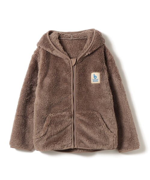 こども ビームス（コドモビームス）の「ジップ ボア フーディ 2025FW（70～110cm）（その他アウター・キッズ・ホワイト系その他5/ブラウン系その他4・70/80/90t/100/110）」の22枚目の写真