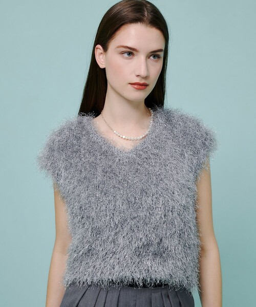 ドライシャギープルオーバー（ニット/セーター）｜allureville