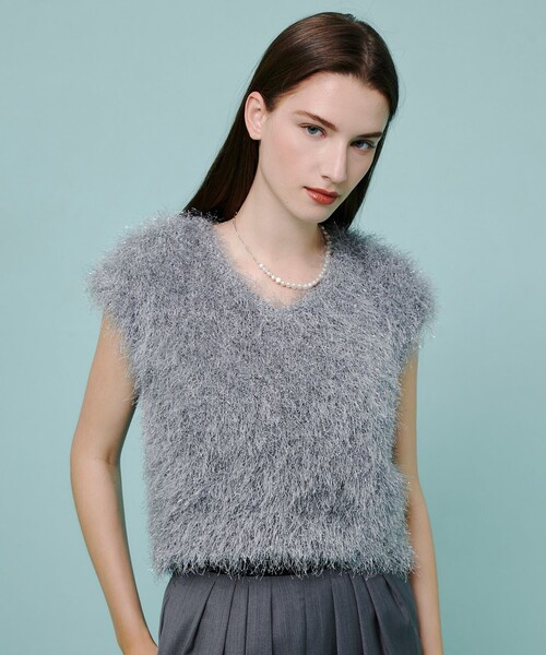 ドライシャギープルオーバー（ニット/セーター）｜allureville