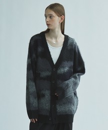 CIASENSE（シアセンス）の「mohair touch abstract loose shaggy cardigan / モヘアタッチアブストラクト ルーズ シャギーカーディガン（カーディガン/ボレロ）」