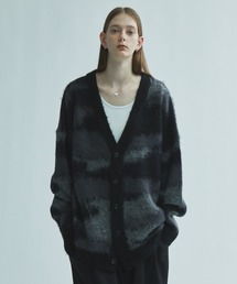 CIASENSE（シアセンス）の「mohair touch abstract loose shaggy cardigan / モヘアタッチアブストラクト ルーズ シャギーカーディガン（カーディガン/ボレロ）」