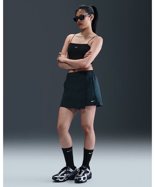 NIKE（ナイキ）の「《NIKEアパレル》AS W NSW ESSNTL WVN MR 3 S（その他パンツ・レディース・ネイビー/ブラック/オリーブ・S/L/M/XL）」の11枚目の写真