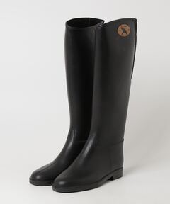 美品 HENRI EN VARGO CARME BLACK ミドルブーツ Carme black ミドル丈ブーツ ブラック - HENRI EN VARGO (ヘンリ エン