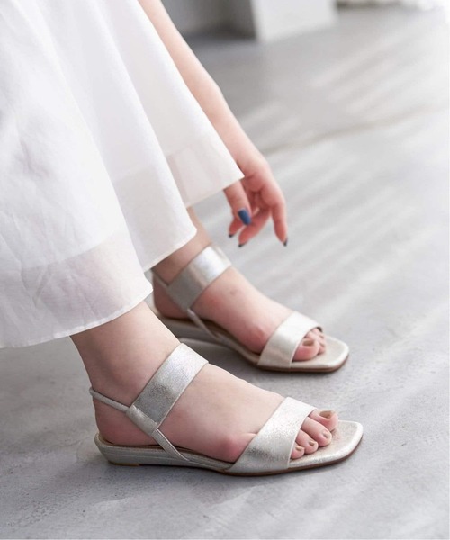 LE TALON(ルタロン)の「《追加2》2cmゴムストラップサンダル(サンダル・レディース・チョコ/シルバー/ブラック系その他・X-SMALL/SMALL/MEDIUM/LARGE/X-LARGE)」の16枚目の写真