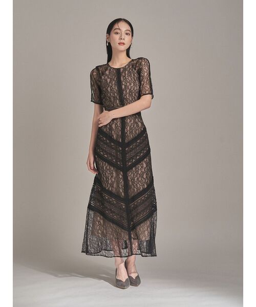 LAGUNAMOON LADYドロストショルダーワンピース LAGUNAMOON（ラグナムーン）の「LADYドロストショルダー