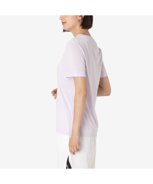 Reebok（リーボック）の「ロゴ トレーニング Tシャツ / CASIDY CORE SS TOP（Tシャツ/カットソー・レディース・ブラック/パープル・MEDIUM/SMALL/X-SMALL）」の18枚目の写真