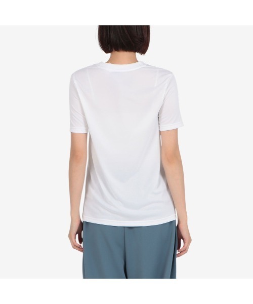 Reebok（リーボック）の「ロゴ トレーニング Tシャツ / CASIDY CORE SS TOP（Tシャツ/カットソー・レディース・ブラック/パープル・MEDIUM/SMALL/X-SMALL）」の5枚目の写真