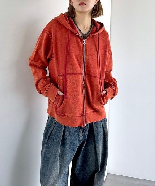 ペーパーボーイ PAGEBOY（ページボーイ）の「クラフトスウェットWZIPパーカー/フーディ