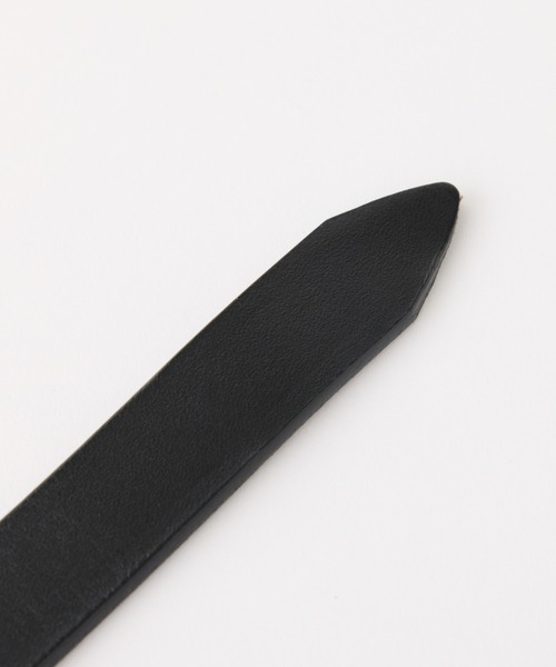 PAPILLONNER（パピヨネ）の「ラウンドバックルベルト（ベルト・レディース・ダークブラウン/ブラック・FREE）」の11枚目の写真