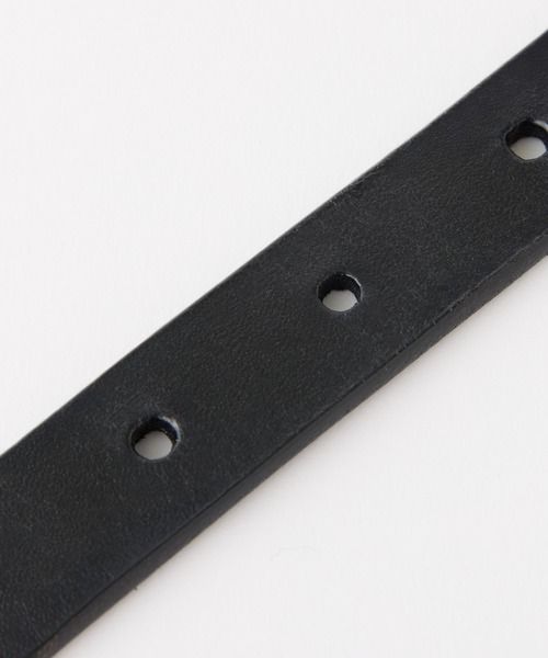 PAPILLONNER（パピヨネ）の「ラウンドバックルベルト（ベルト・レディース・ダークブラウン/ブラック・FREE）」の12枚目の写真