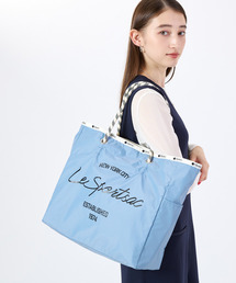 ■LeSportsac■ 縦型ミニトート カモハウンズトゥース MINI N/S TOTEカモハウンズトゥース（トートバッグ