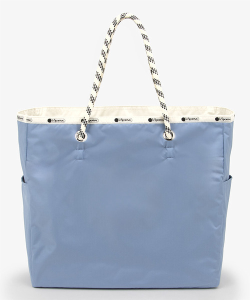 LeSportsac(レスポートサック)の「LARGE 2 WAY TOTE 2ウェイスレートブルー/パールシャイン(トートバッグ・レディース・ブルー・FREE)」の4枚目の写真
