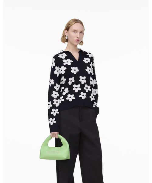 MARC JACOBS（マークジェイコブス）の「THE MINI SACK BAG/ザ ミニ サック バッグ（ハンドバッグ・レディース・ライトピンク/レッド/ミント/ローズ・ONE SIZE）」の5枚目の写真