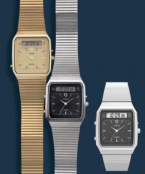 TIMEX/タイメックス 1982 アナ-デジ リイシュー 腕時計 TX-TW2Y05900