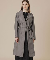 レディースのトレンチコート（グレー/灰色系）ファッション通販
