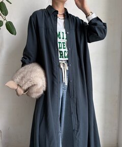 インド綿刺繍ワンピース（ワンピース）｜antiqua（アンティカ）の
