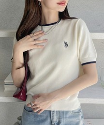 【U.S. POLO ASSN】半袖 サマーニット