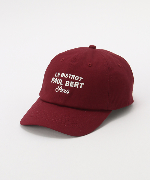 IENA（イエナ）の「GIFT SHOP/ギフトショップ Signature Hat キャップ BISTROTPAULBERT（キャップ・レディース・ボルドー・FREE）」の2枚目の写真