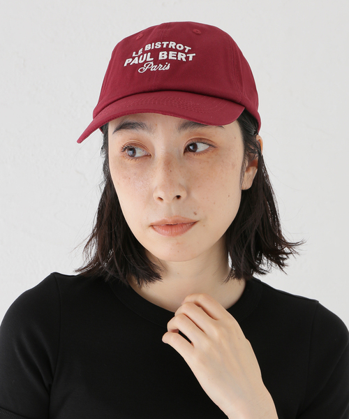 IENA（イエナ）の「GIFT SHOP/ギフトショップ Signature Hat キャップ BISTROTPAULBERT（キャップ・レディース・ボルドー・FREE）」の11枚目の写真