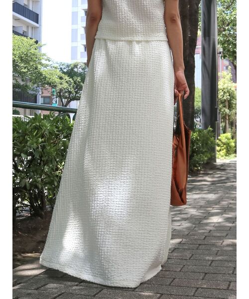 Ungrid（アングリッド）の「カットジャカードフィトフレアスカート（スカート・レディース・ブラック/オフホワイト・FREE）」の11枚目の写真