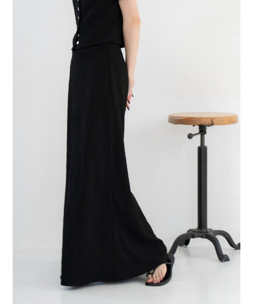 Ungrid（アングリッド）の「カットジャカードフィトフレアスカート（スカート・レディース・ブラック/オフホワイト・FREE）」の16枚目の写真