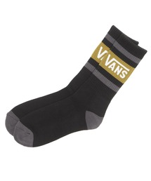 VANS ヴァンズ Vans Drop V Crew ソックス VN000QBEF0E ABC-MART限定 Black Burnt