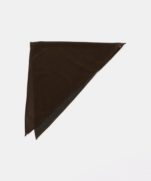 JOURNAL STANDARD relume（ジャーナルスタンダード　レリューム）の「【La Maison de Lyllis / ラ メゾン ド リリス】 SANKAKU（ストール/ショール・レディース・ブラック/カーキ・FREE）」の2枚目の写真