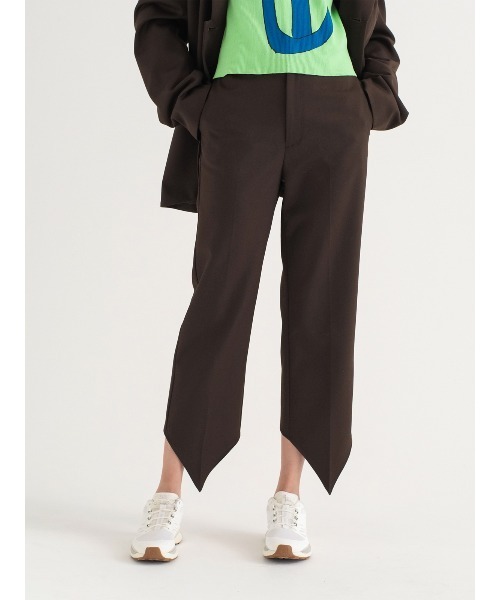 soduk(スドーク)の「handkerchief trousers(スラックス・レディース・ブラック/ブラウン/ライトグレー・S/M)」の15枚目の写真