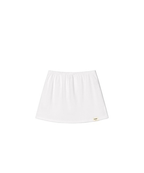 GLOWNY（グロウニ―）の「G CLASSIC MINI SKIRT（スカート・レディース・ホワイト/ブラック/グレー/ピンク/イエロー系/グリーン系その他/ブルー・SMALL/MEDIUM/X-SMALL/LARGE）」の9枚目の写真