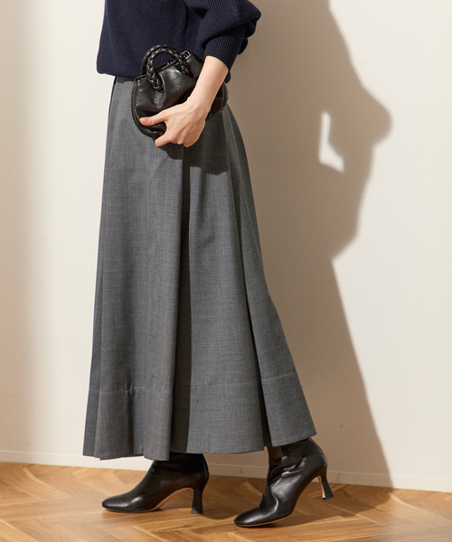 journal standard L'essage(ジャーナルスタンダードレサージュ)の「《追加》WOOLプリーツスカート(スカート・レディース・グレー/ブラック・36/38)」の13枚目の写真