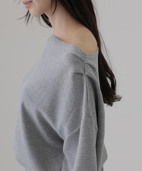 SUWDEE（スーディー）の「sweat layered pants setup（セットアップ・レディース・グレー/ブラック・M/S）」の17枚目の写真