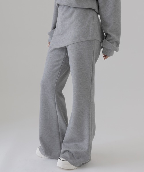 SUWDEE（スーディー）の「sweat layered pants setup（セットアップ・レディース・グレー/ブラック・M/S）」の20枚目の写真