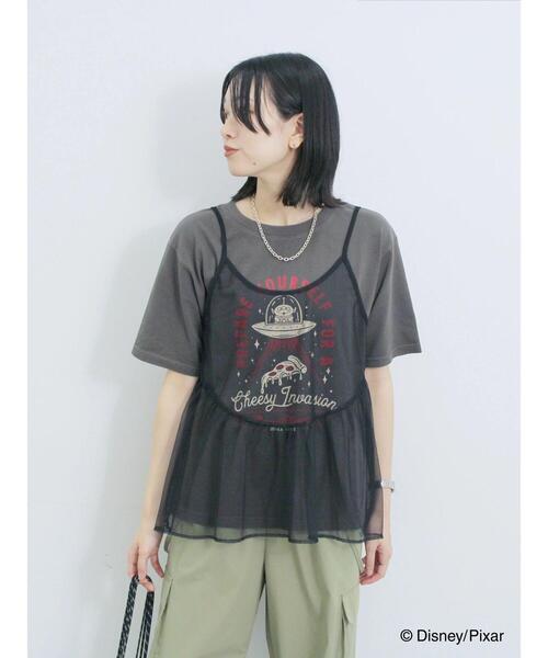 トイ・ストーリー/キャミセットTシャツ（Tシャツ/カットソー