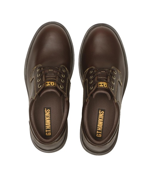 Hawkins(ホーキンス)の「HAWKINS ホーキンス LIAM LACE リアムレース HL80147 FG/DK.BROWN(その他シューズ・メンズ・ブラウン・6h/7/7h/8/8h/9/9h/10)」の4枚目の写真