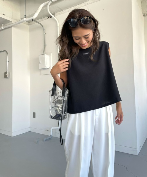 極美 MOVER GARMENTS サイドアジャスター 2タックパンツ チノパン 極美 MOVER GARMENTS サイドアジャスター 2タックパンツ