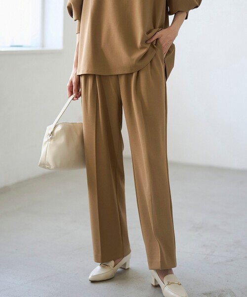 RONEL（ロネル）の「【RONEL】カットジョーゼットワイドパンツ（その他パンツ・レディース・ブラック/モカ/ライトグレー・S/M/L）」の17枚目の写真