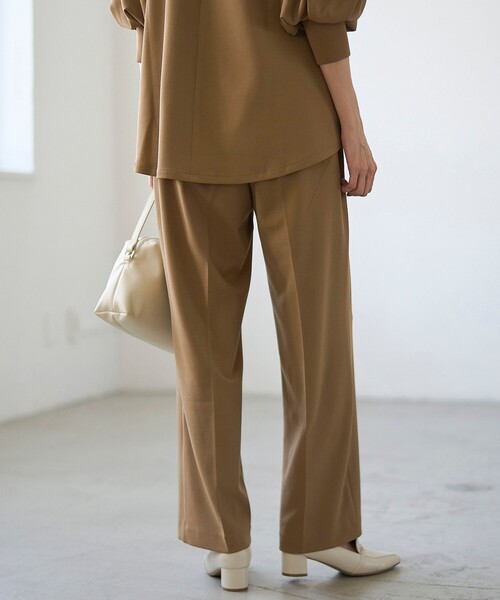 RONEL（ロネル）の「【RONEL】カットジョーゼットワイドパンツ（その他パンツ・レディース・ブラック/モカ/ライトグレー・S/M/L）」の19枚目の写真