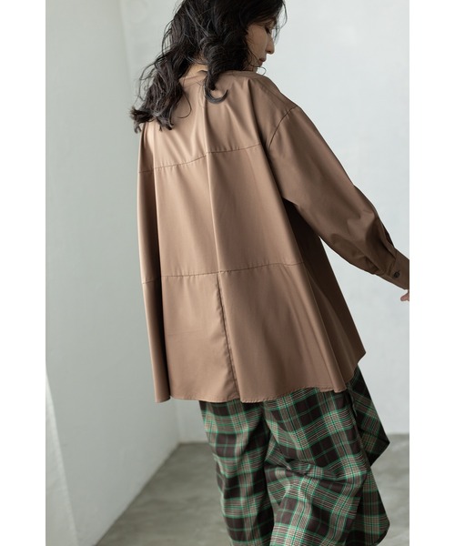 セール】バックフレアーブラウス（シャツ/ブラウス）｜OSMOSIS