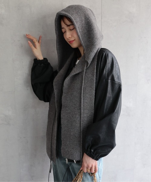 バラクラバ /フライトニットキャップ/KNIT BALACLAVA